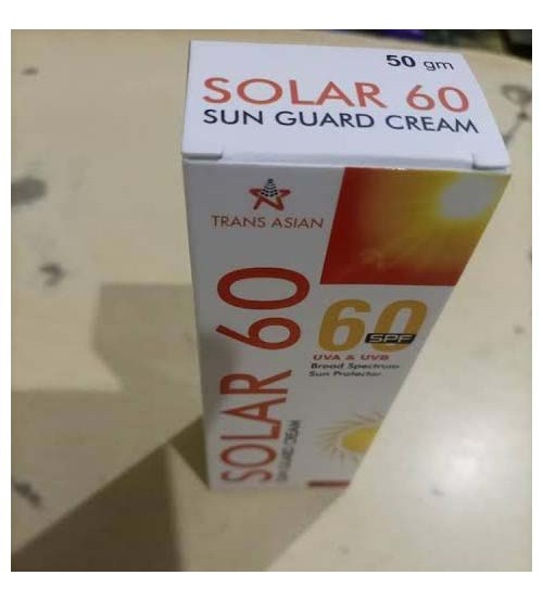 Solar 60 Sun Guard Cream 50g